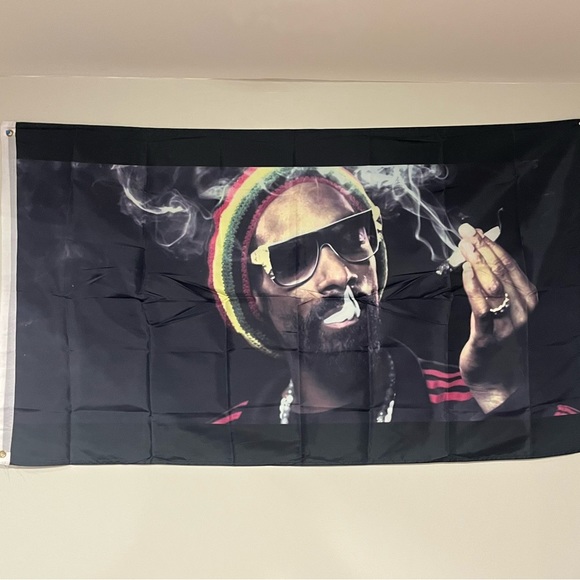 Rap flags mystery box 5 flags per order college dorm frat rappers new - Picture 2 of 16